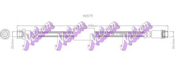 BROVEX-NELSON H6579 Гальмівний шланг