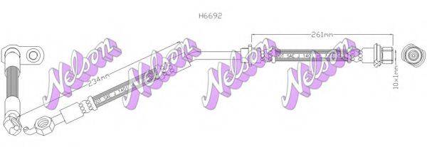 BROVEX-NELSON H6692 Гальмівний шланг