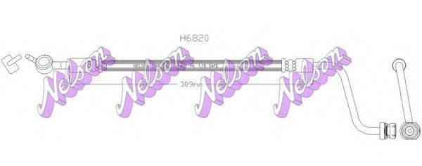 BROVEX-NELSON H6820 Гальмівний шланг