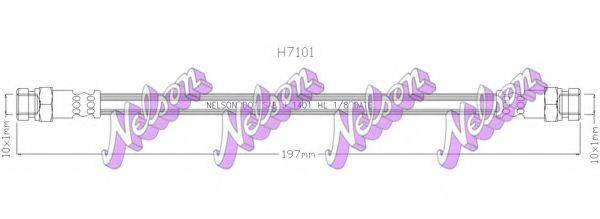 BROVEX-NELSON H7101 Гальмівний шланг