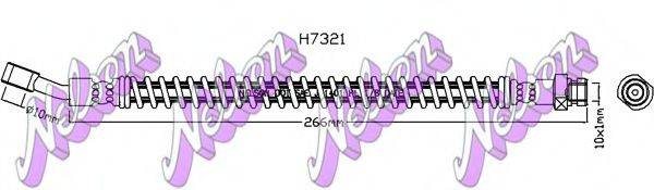 BROVEX-NELSON H7321 Гальмівний шланг