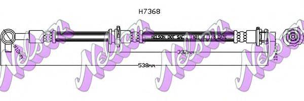 BROVEX-NELSON H7368 Гальмівний шланг