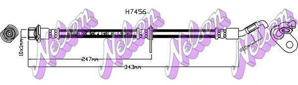 BROVEX-NELSON H7456 Гальмівний шланг