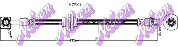 BROVEX-NELSON H7544 Гальмівний шланг