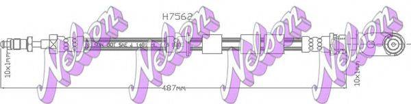 BROVEX-NELSON H7562 Гальмівний шланг