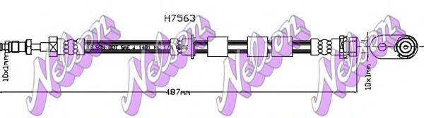 BROVEX-NELSON H7563 Гальмівний шланг