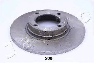 JAPKO 60206 гальмівний диск