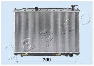JAPKO RDA213050 Радіатор, охолодження двигуна