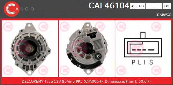 CASCO CAL46104OS Генератор