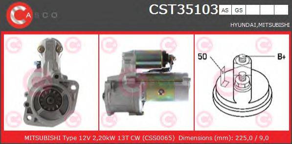 CASCO CST35103GS Стартер