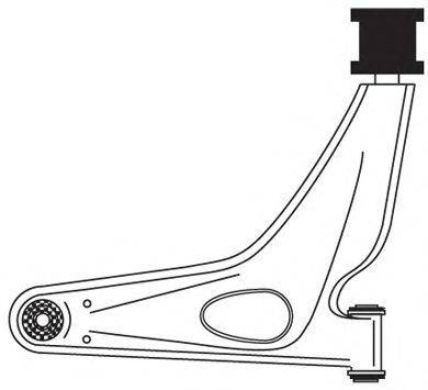 FRAP 1019 Важіль незалежної підвіски колеса, підвіска колеса