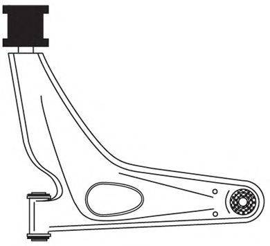 FRAP 1020 Важіль незалежної підвіски колеса, підвіска колеса
