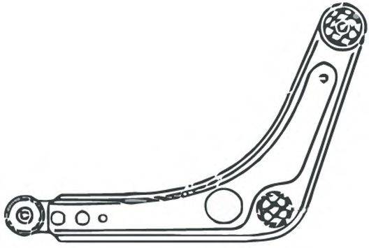 FRAP 1620 Важіль незалежної підвіски колеса, підвіска колеса