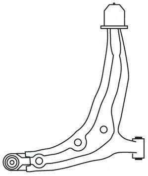 FRAP 1857 Важіль незалежної підвіски колеса, підвіска колеса