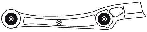 FRAP 3753 Важіль незалежної підвіски колеса, підвіска колеса