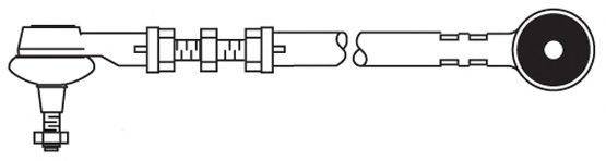 AUDI 443419812B/D Наконечник поперечної кермової тяги