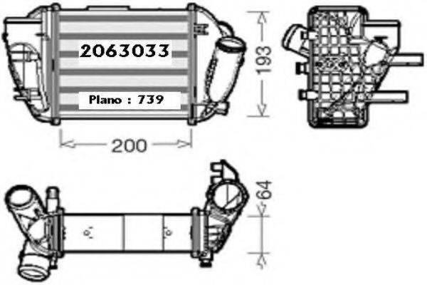 ASHUKI 200-486 Інтеркулер