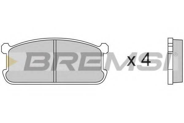 BREMSI BP2192