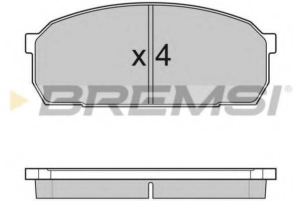 BREMSI BP2756