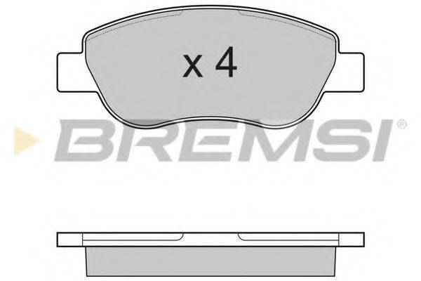 BREMSI BP3186
