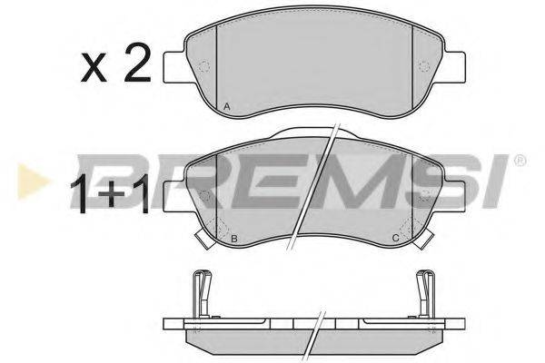 BREMSI BP3352