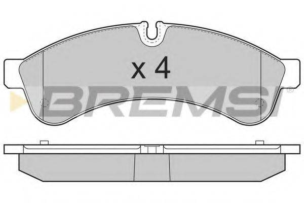 BREMSI BP3365