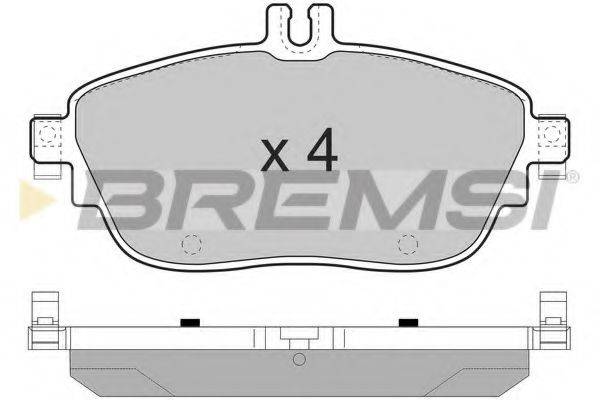 BREMSI BP3496