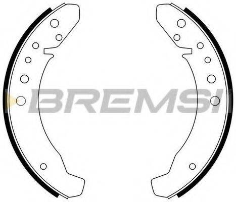 BREMSI GF0534 Комплект гальмівних колодок