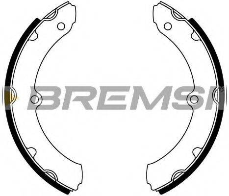 BREMSI GF0990 Комплект гальмівних колодок