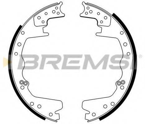 BREMSI GF4583 Комплект гальмівних колодок