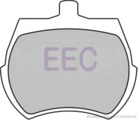 EEC BRP0037 Комплект гальмівних колодок, дискове гальмо