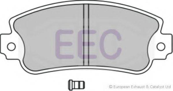 EEC BRP0417 Комплект гальмівних колодок, дискове гальмо