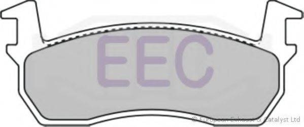 EEC BRP0425 Комплект гальмівних колодок, дискове гальмо