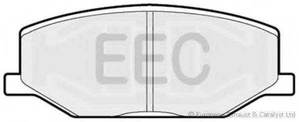 EEC BRP0468 Комплект гальмівних колодок, дискове гальмо