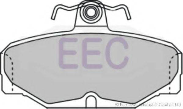 EEC BRP0537 Комплект гальмівних колодок, дискове гальмо