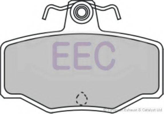 EEC BRP0693 Комплект гальмівних колодок, дискове гальмо