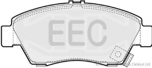 EEC BRP0815 Комплект гальмівних колодок, дискове гальмо