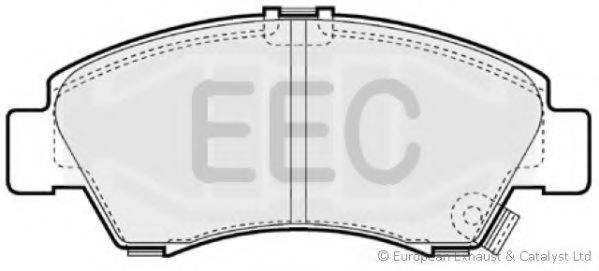 EEC BRP0816 Комплект гальмівних колодок, дискове гальмо