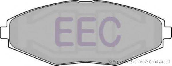 EEC BRP1038 Комплект гальмівних колодок, дискове гальмо