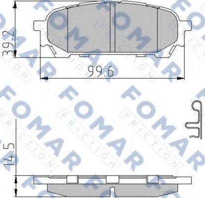 FOMAR FRICTION FO 972781