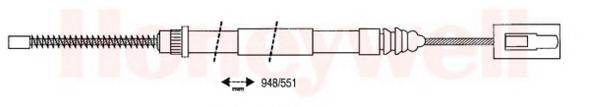 SEIM 403620 Трос, стоянкова гальмівна система