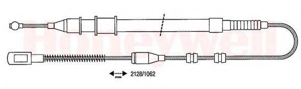 MGA 37396 Трос, стоянкова гальмівна система