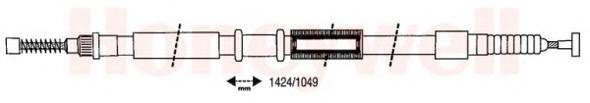 BENDIX 432651 Трос, стоянкова гальмівна система