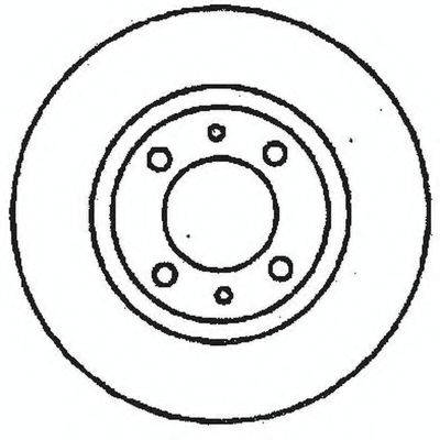 BENDIX 561120BC гальмівний диск