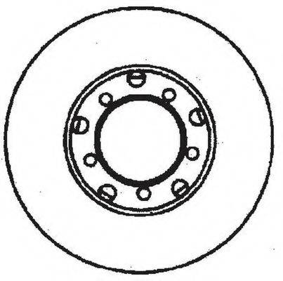 BENDIX 561135BC гальмівний диск