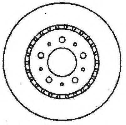 BENDIX 561470BC гальмівний диск