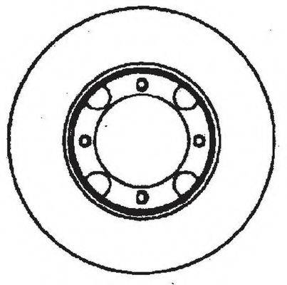 BENDIX 561521B гальмівний диск