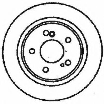 BENDIX 561575B гальмівний диск