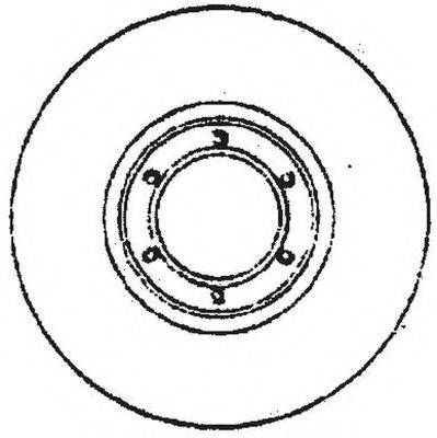 BENDIX 561618B гальмівний диск