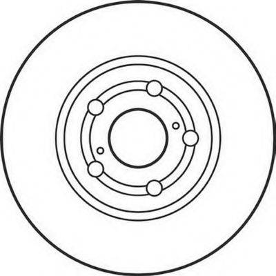 BENDIX 562125BC гальмівний диск